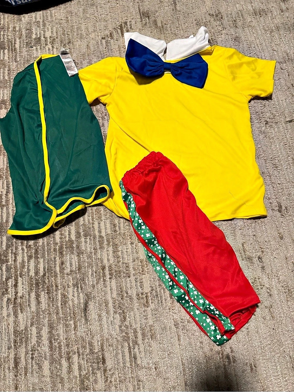 Pinocchio Kids Costume Size Kids XL 12-14